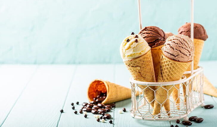 food-ice-cream-coffee-beans-still-life-waffle-cone-hd-wallpaper-preview